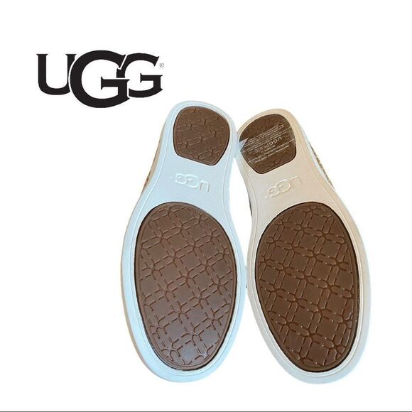 New in Box NIB UGG Women's "Eyan II" Pink Canvas Lace Sneakers 6 - Picture 5 of 5